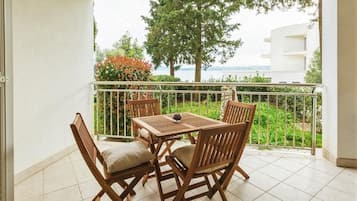 Apartment, Sea View A | Terassi/patio