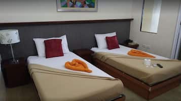 Rollaway beds, free WiFi, bed sheets