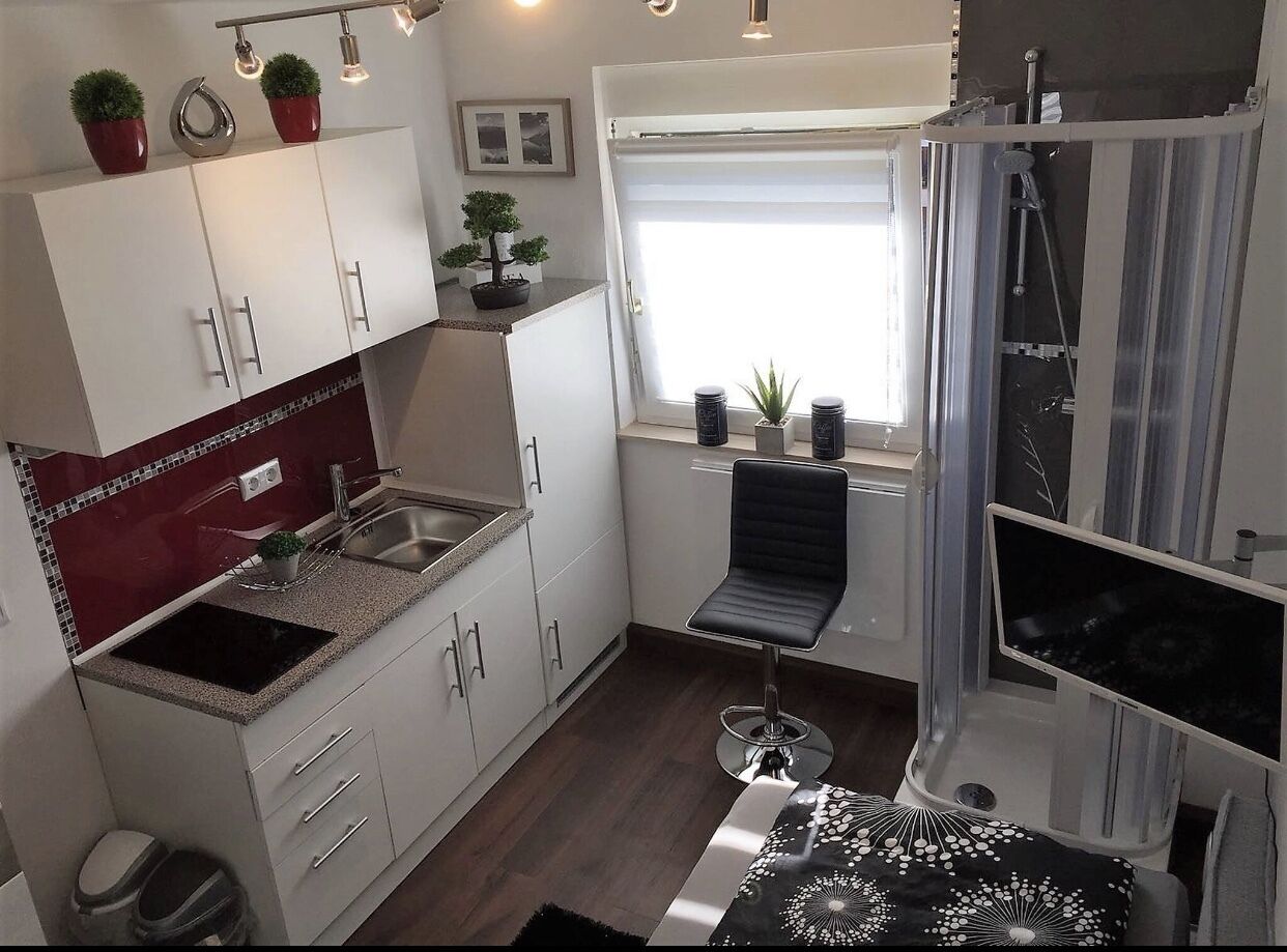 Apartemen (La Marie) | Meja kerja, Wi-Fi gratis, dan seprai linen