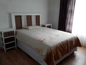 Premium bedding, free WiFi, bed sheets