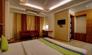 Standaard kamer | 1 slaapkamer, een bureau, een strijkplank/strijkijzer, gratis wifi