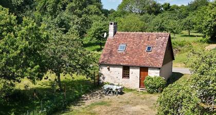 Maison ancienne restaurĂ©e avec poĂȘle Ă bois et animaux admis