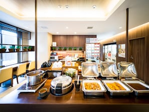Breakfast buffet
