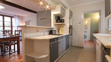Fridge, microwave, dishwasher, freezer
