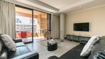 Apartment, 2 Bedrooms | Living area | Flat-screen TV