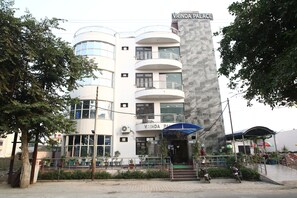 Fassade der Unterkunft