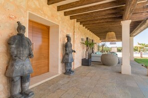 Exterior - Great Villa with pool, playground, 5km to the beach Es Trenc, Campos, Mallorca (Campos)