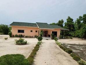 Façade de l’hébergement