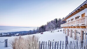 Fassade der Unterkunft