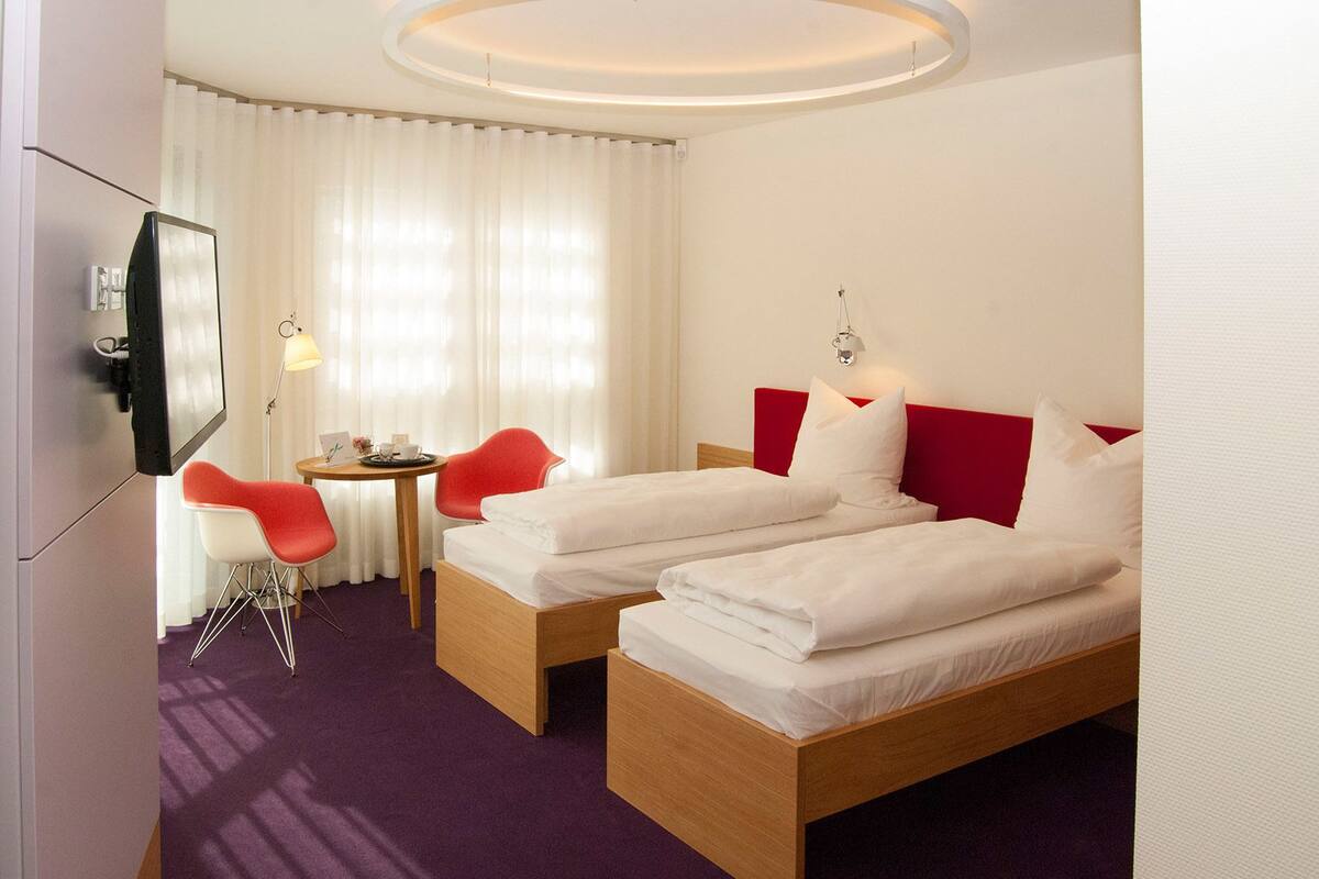 Wifi gratis y ropa de cama