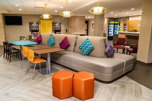 Sala de estar en el lobby