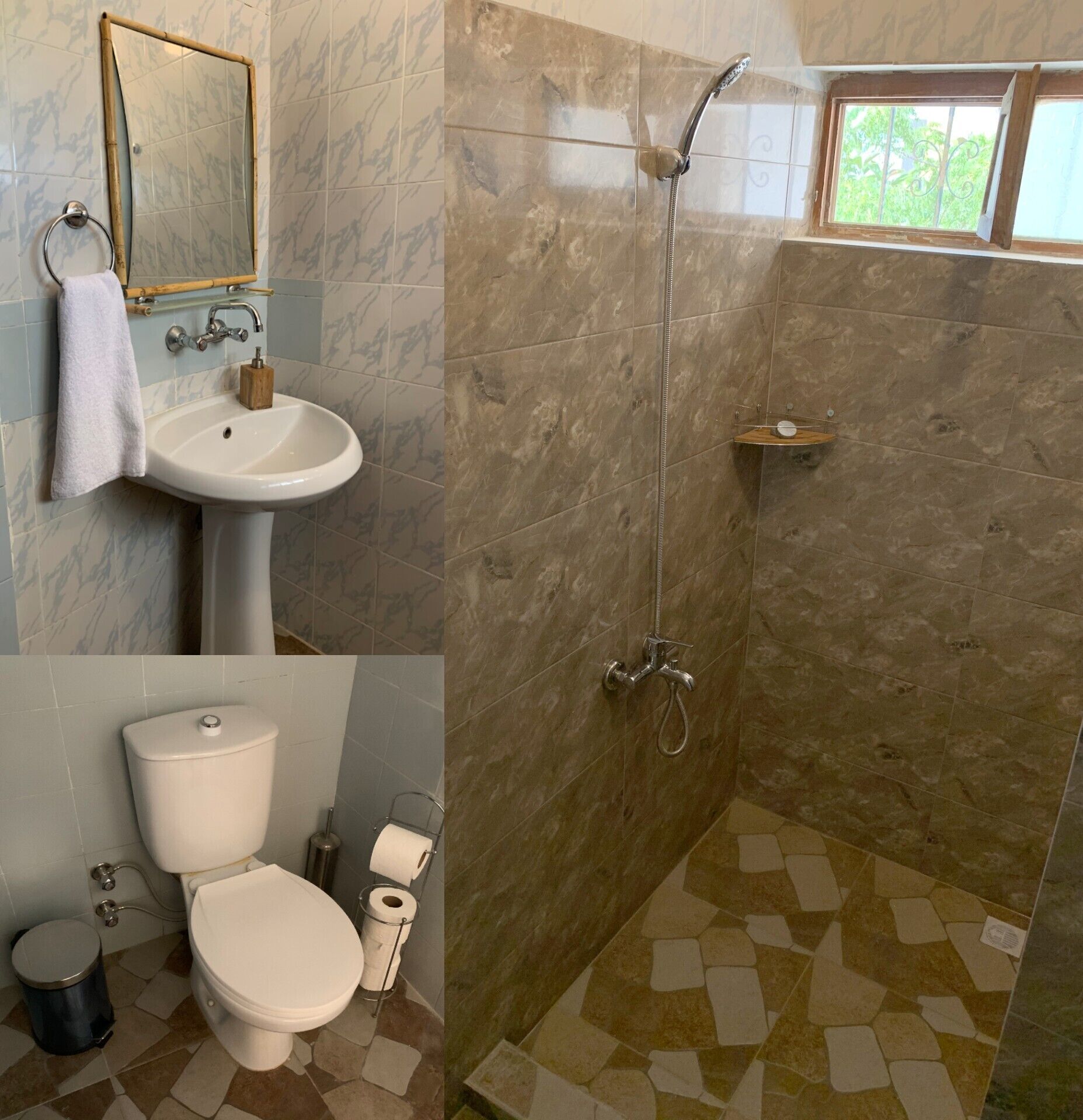 family room, multiple beds, sea view | bathroom | free toiletries, towels