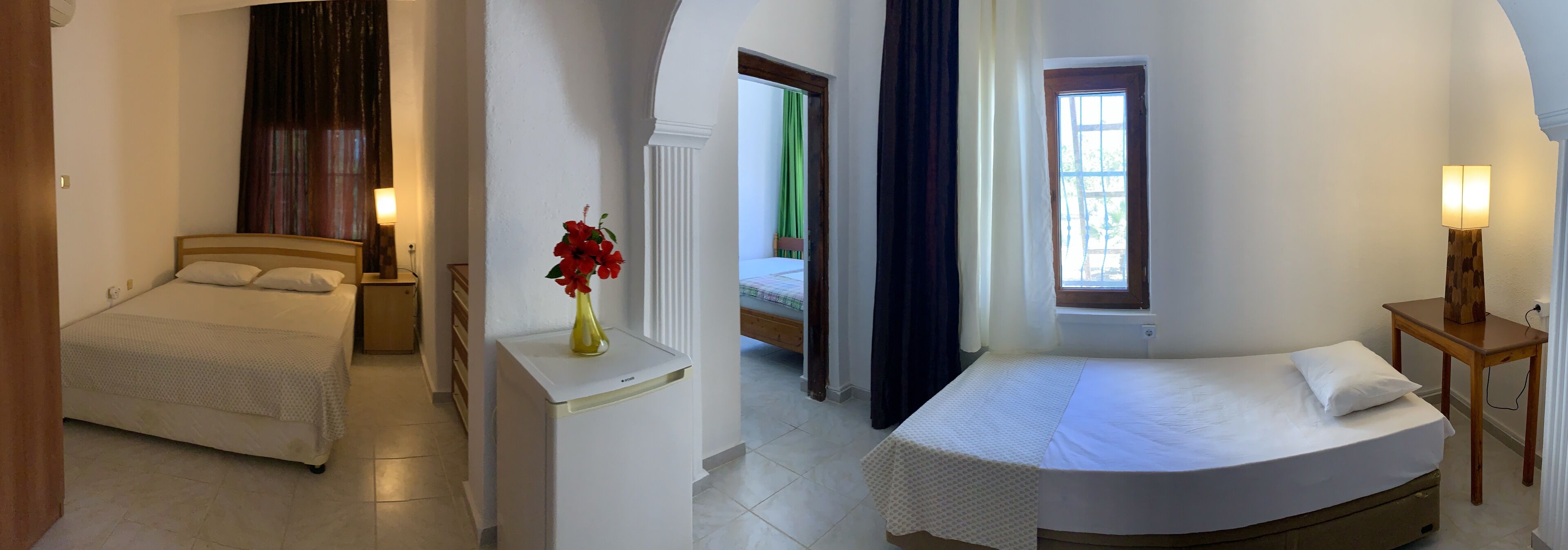 family room, multiple beds, sea view | iron/ironing board, rollaway beds, free wifi, bed sheets