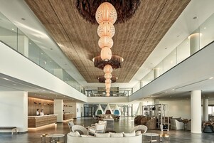 Sala de estar en el lobby