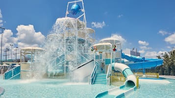 Indoor pool, seasonal outdoor pool, pool cabanas (surcharge)