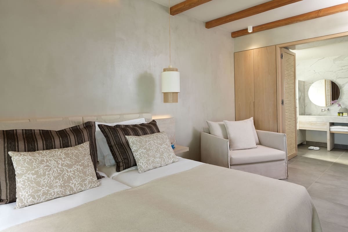 Twin Room Inland View | 1 slaapkamer, luxe beddengoed, pillowtop-bedden, een minibar