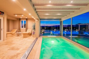 Piscine chauffée