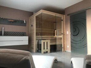 Sauna - Dream vacation, luxury and relaxation with your own pool and sauna  (Kalkhorst)