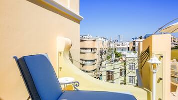 Penthouse superior, 2 habitaciones, Terraza | Terraza o patio