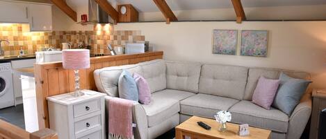 TV, DVD player, stereo