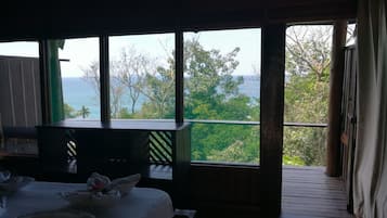 Bungalow, Meerblick | Verdunkelungsvorhänge, Bettwäsche