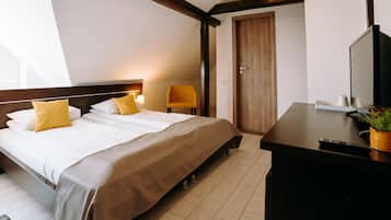 Chambre Standard, 2 lits une place, vue cour intérieure