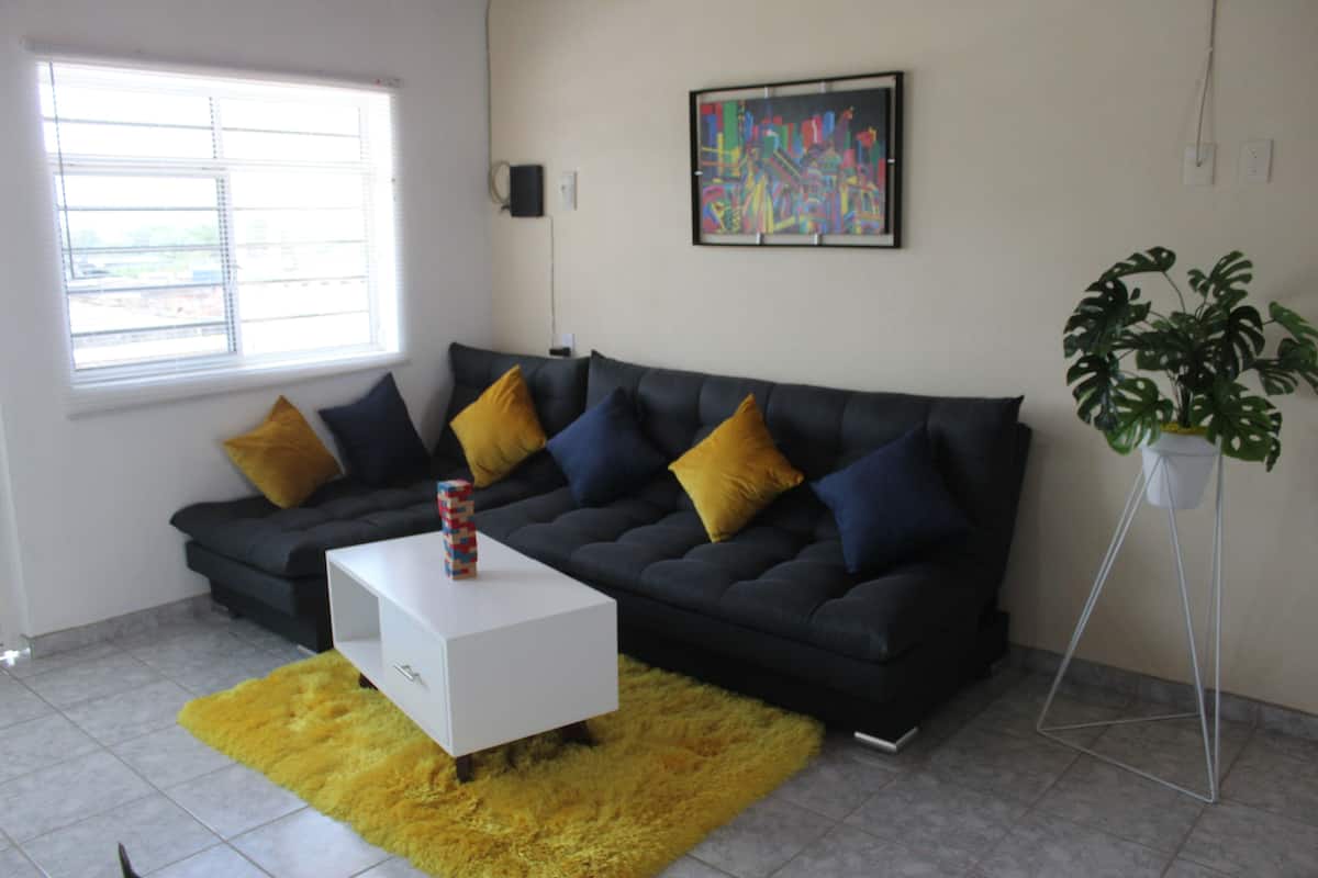 Basic Apartment, 2 Bedrooms | Living room | TV, Netflix