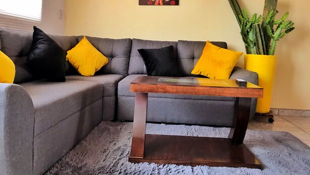 Apartamento, 2 camas dobles | Sala de estar