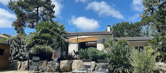 New and modern bungalow, 3 bedrooms to host 6 guests