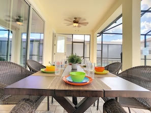 Outdoor dining - Bliss Retreat - Private Pool/Spa and 24/7 Support (Four Corners)