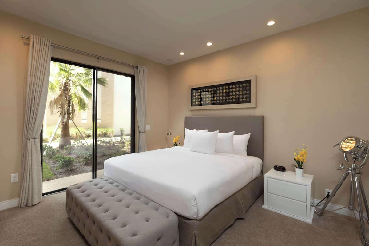 In-room safe, individually furnished, desk, blackout curtains