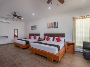 Suite Junior, 2 Tempat Tidur Double | Seprai linen
