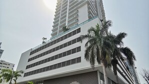Façade de l’hébergement