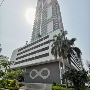 Fassade der Unterkunft