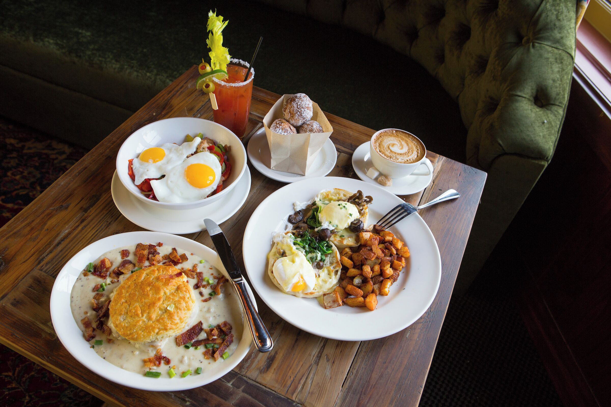 daily cooked-to-order breakfast for a fee