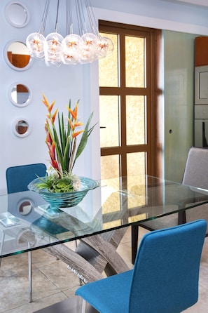 Opções para refeição no quarto