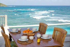 In-room dining - Beach House Younes by Island Properties Online (Oyster Pond)