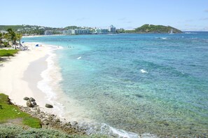 Utsikt mot havet/stranden