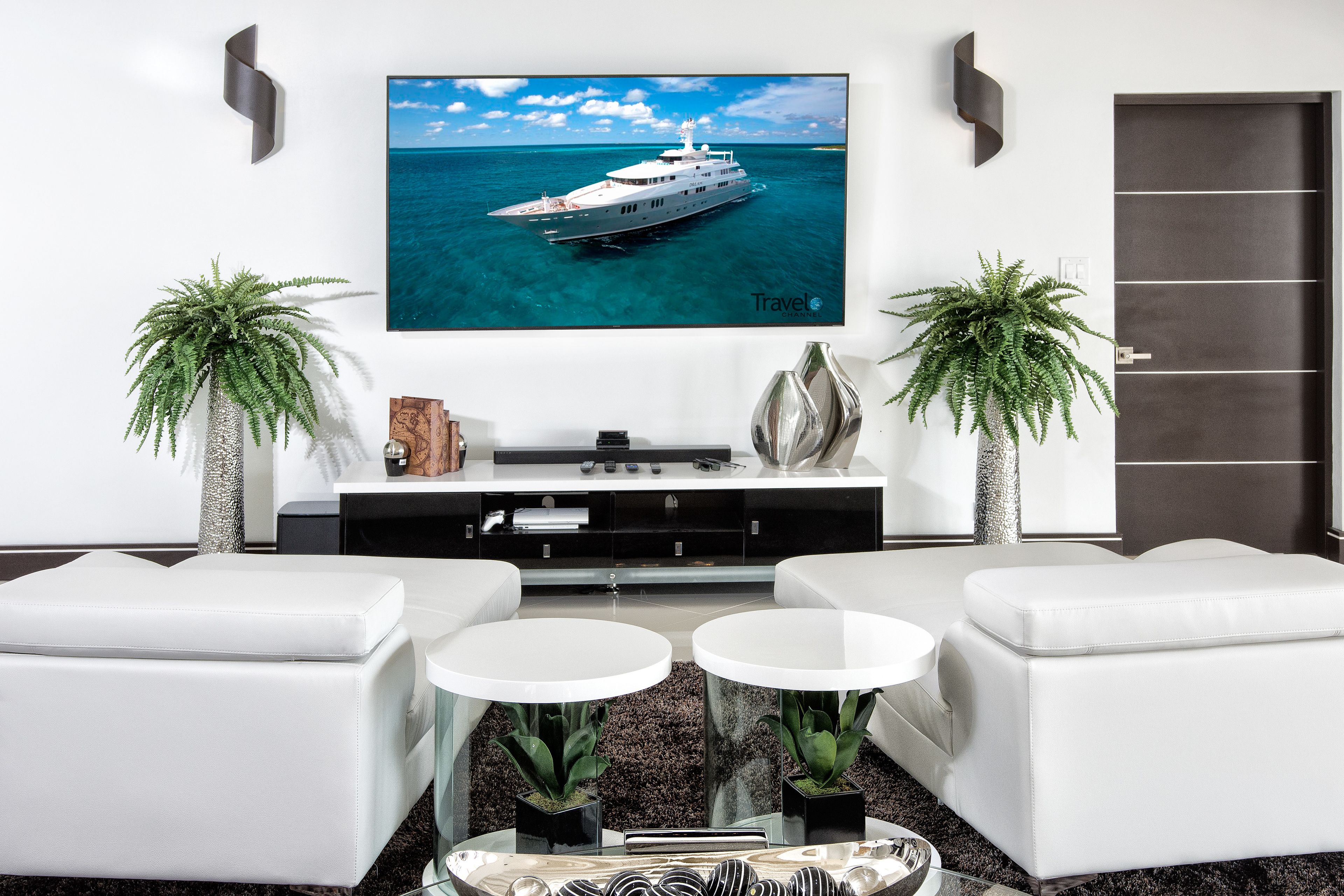 Flat-screen TV