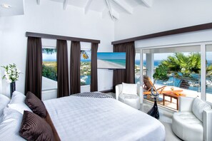 Laptop workspace, free WiFi, bed sheets - Paradiso by Island Properties Online (Oyster Pond)