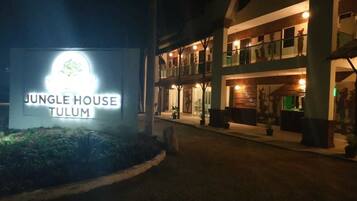 Fassade der Unterkunft