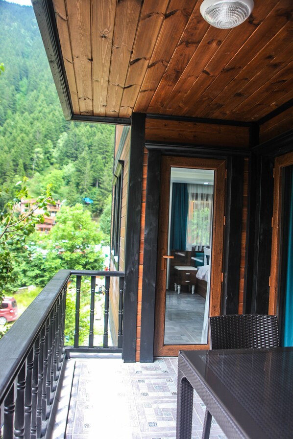 Balcony view - Ravza Otel Uzungol (Çaykara)