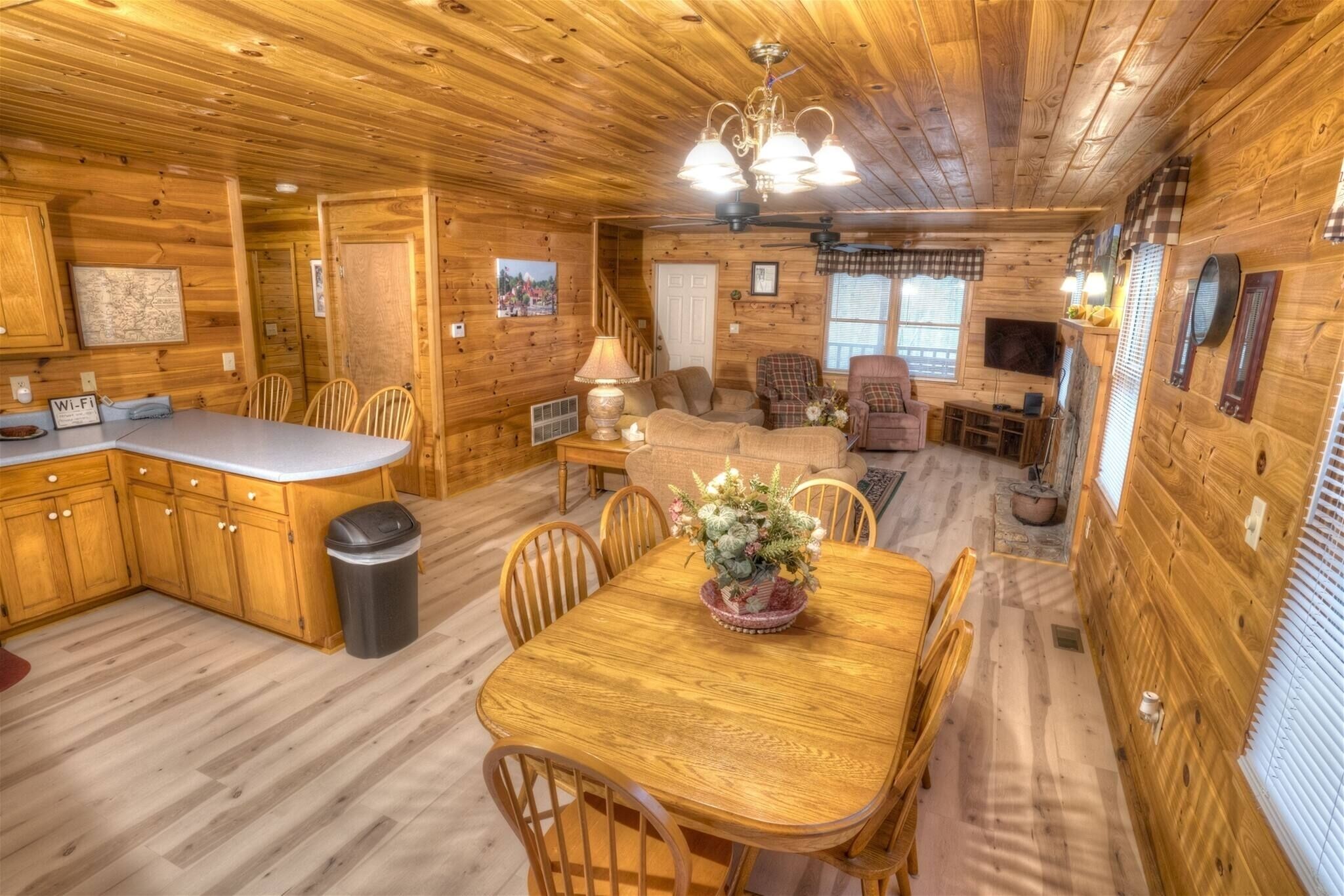 Forest Haven- Perfect Warm Cabin With 30 Foot Back Porch - Helen, GA