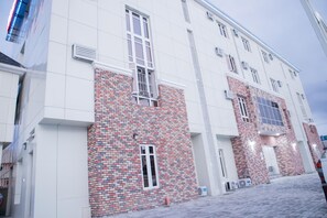 Voorkant van accommodatie