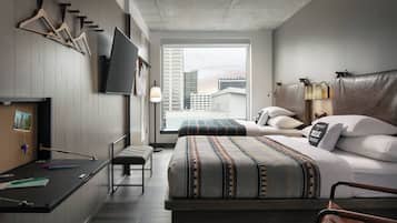 Room, 2 Queen Beds | Premium bedding, pillow-top beds, desk, laptop workspace