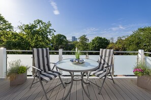 Outdoor dining - Große Duene - Nordic Wave Apartments (Timmendorfer Strand)