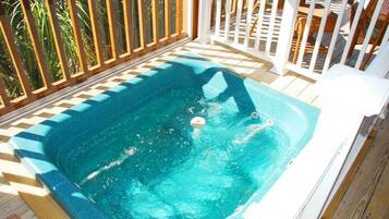 Idromassaggio all'aperto