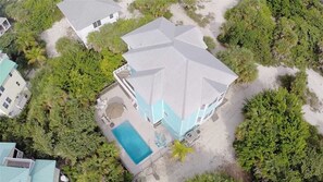 Aerial view - 115-sea Glass (Captiva)
