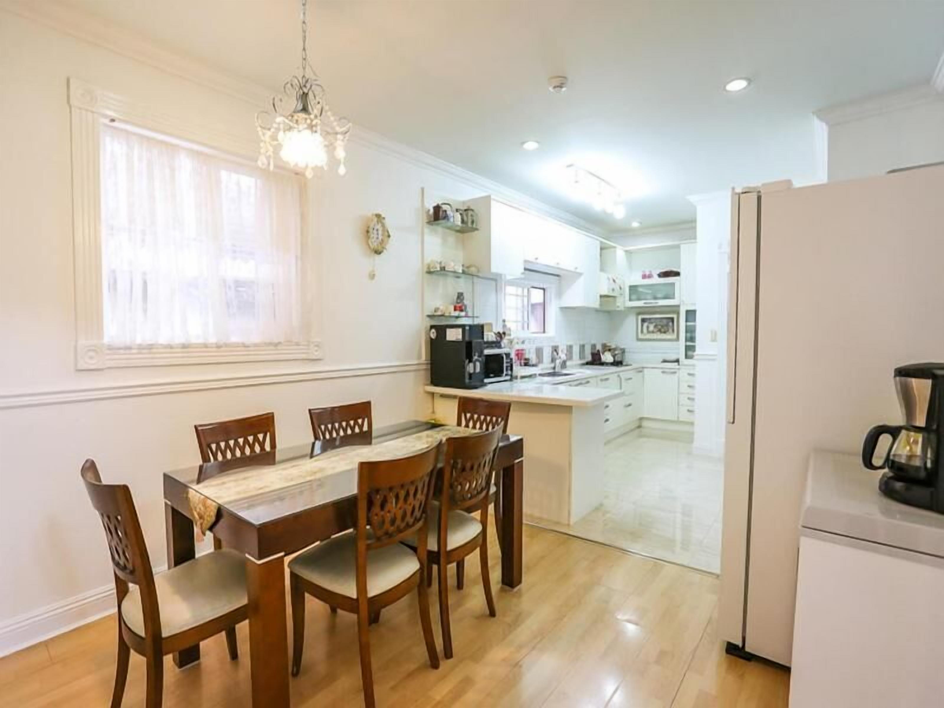 Shared fridge, microwave, electric kettle
