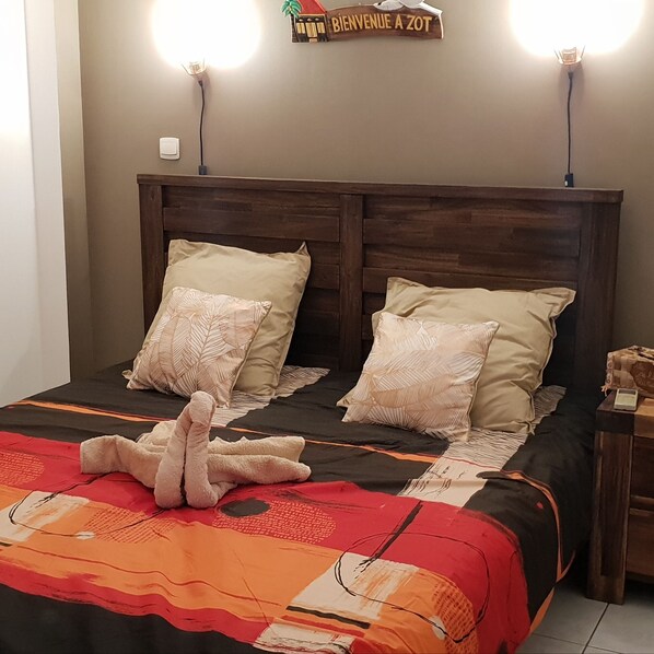 1 bedroom, iron/ironing board, free WiFi, bed sheets